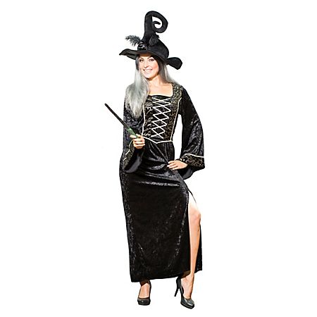 Robe de sorciere "Bellatrix", noir