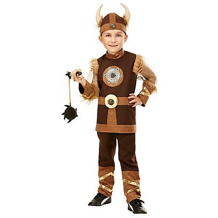 Deguisement de Viking, pour enfants, marron