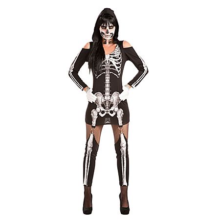 Deguisement squelette "Skeletta" pour femmes