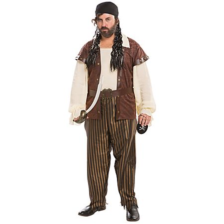 Costume de pirate "Francis Drake" pour hommes, marro
