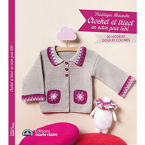 Image of Livre "Crochet et tricot en coton pour bébé"