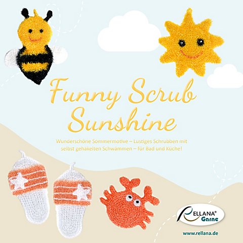 Image of Rellana Heft "Funny Scrub &ndash; Sunshine"