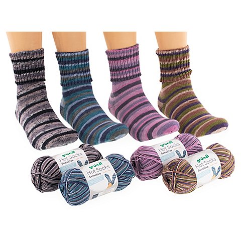 Image of gründl Sockenwolle Hot Socks "Sensitive"