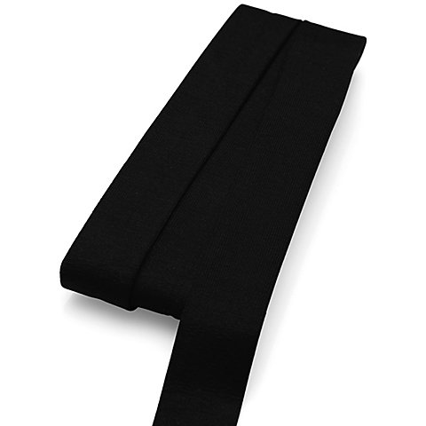 Image of buttinette Jersey-Einfassband, schwarz, Breite: 2 cm, Länge: 3 m