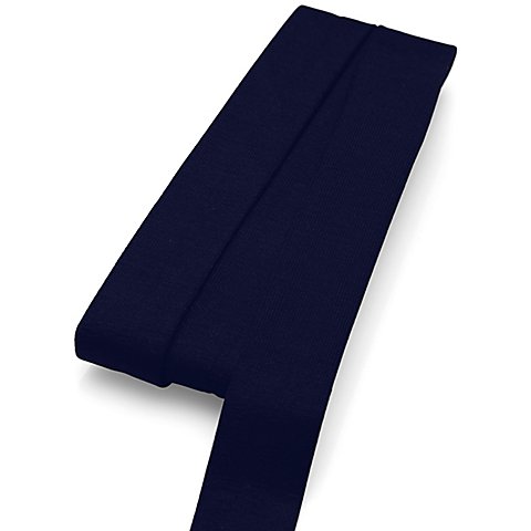 Image of buttinette Jersey-Einfassband, marine, Breite: 2 cm, Länge: 3 m