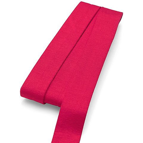 Image of buttinette Jersey-Einfassband, magenta, Breite: 2 cm, Länge: 3 m