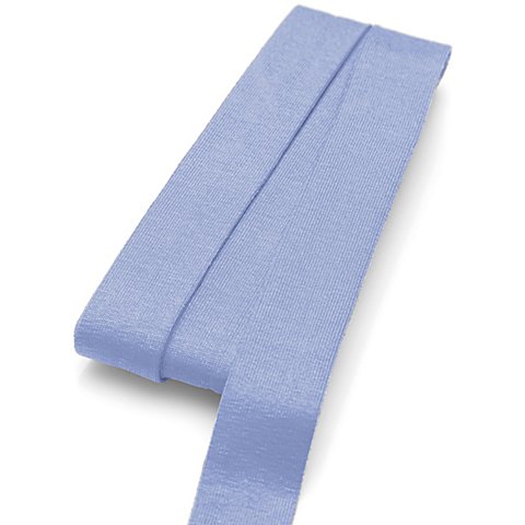 Image of buttinette Jersey-Einfassband, blau, Breite: 2 cm, Länge: 3 m
