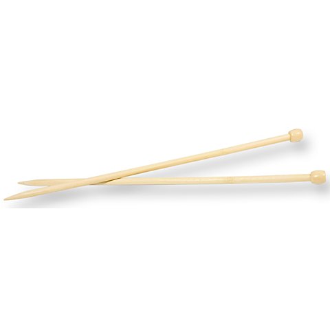 Image of buttinette Jackenstricknadeln, Bambus, Länge: 35 cm