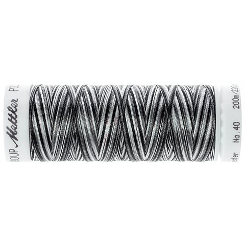Image of Mettler Poly Sheen Multi, Stärke: 40, 200m-Spule, grau color