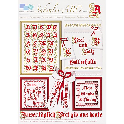 Image of Stickvorlage "Sakrales ABC"
