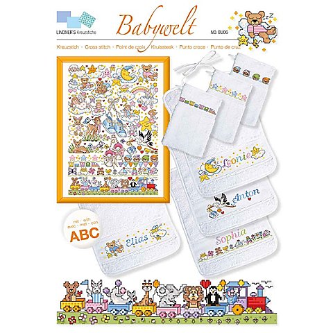 Image of buttinette Stickvorlage "Babywelt"