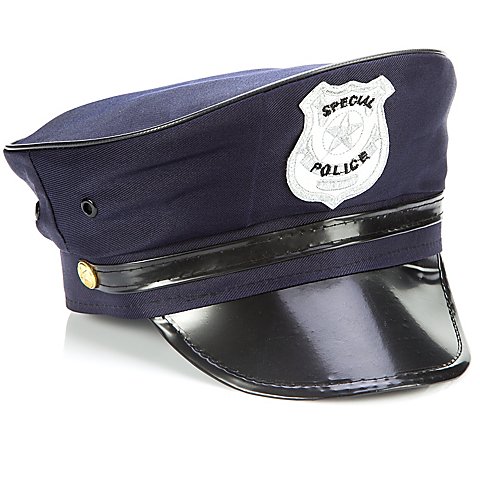 Image of Polizeimütze, dunkelblau