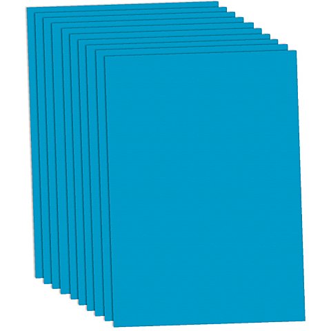 Image of Fotokarton, hellblau, 50 x 70 cm, 10 Blatt