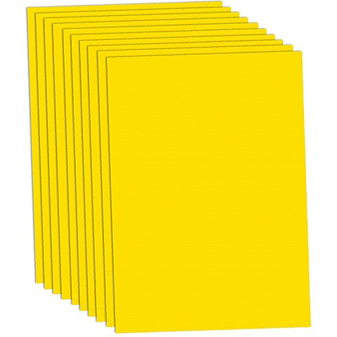 Image of Fotokarton, gelb, 50 x 70 cm, 10 Blatt