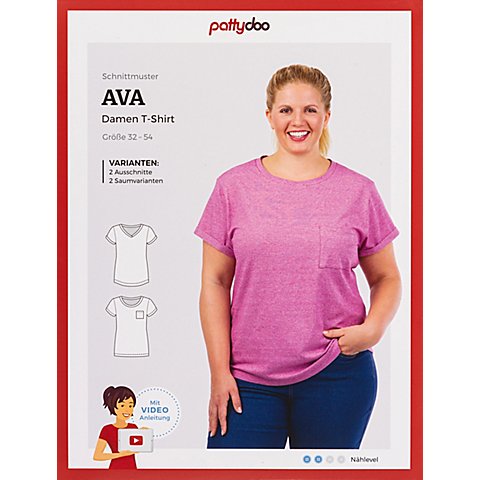 Image of pattydoo Schnitt "Damen T-Shirt Ava"