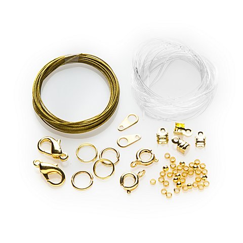 Image of Collier- & Armband-Set, gold