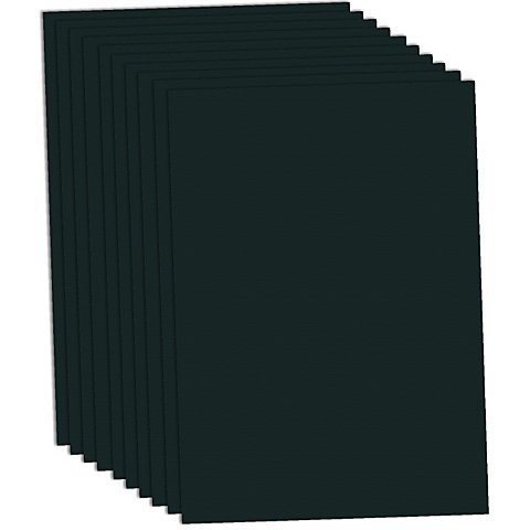 Image of Fotokarton, schwarz, 50 x 70 cm, 10 Blatt