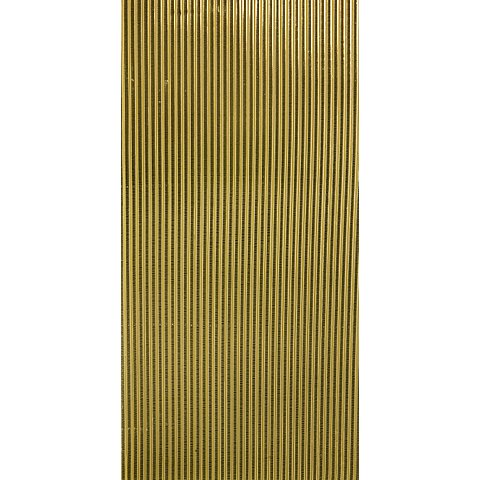 Image of Verzierwachsstreifen halbrund, gold, 20 cm, 39 Stück