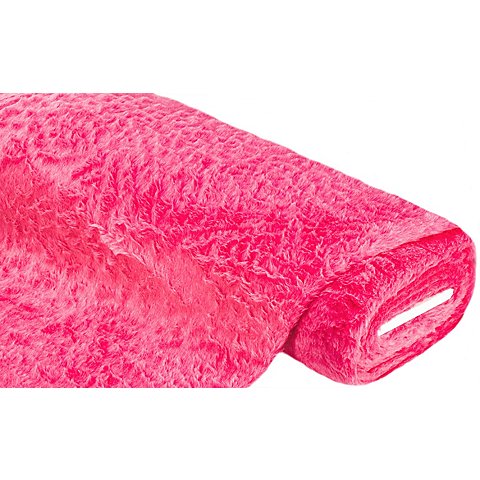 Image of Plüschstoff, pink