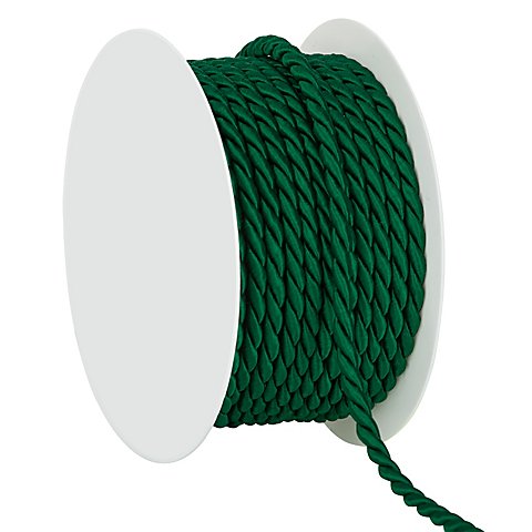 Image of Kordel, dunkelgrün, 4 mm, 10 m
