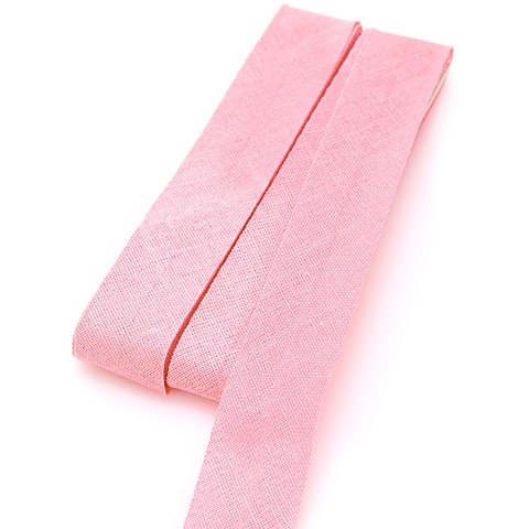 Image of buttinette Baumwoll-Schrägband, rosa, Breite: 2 cm, Länge: 5 m
