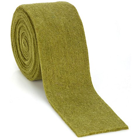 Image of Filzband, grün, 7,5 cm, 3 m