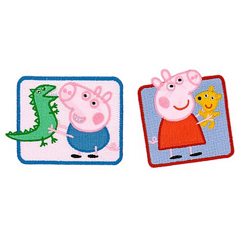 Image of Applikationen "Peppa Pig®", Grösse: 6&ndash_8 cm, Inhalt: 2 Stück