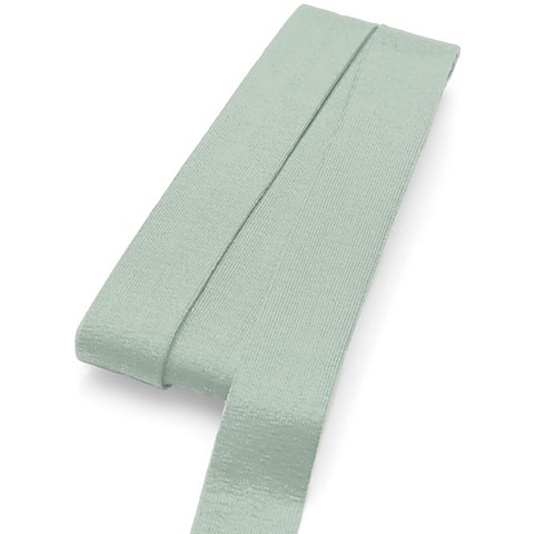 Image of buttinette Jersey Einfassband, salbei, Breite: 2 cm, Länge: 3 m