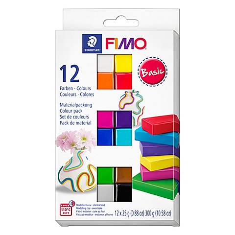 Image of Fimo-Soft "Basisfarben-Set", 12 Farben