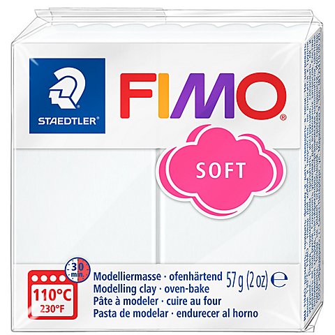 Image of Fimo-Soft, weiss, 57 g