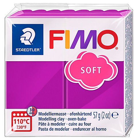 Image of Fimo-Soft, purpur, 57 g