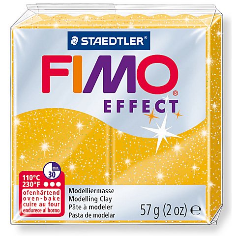 Image of Fimo effect, glittergold, 57 g