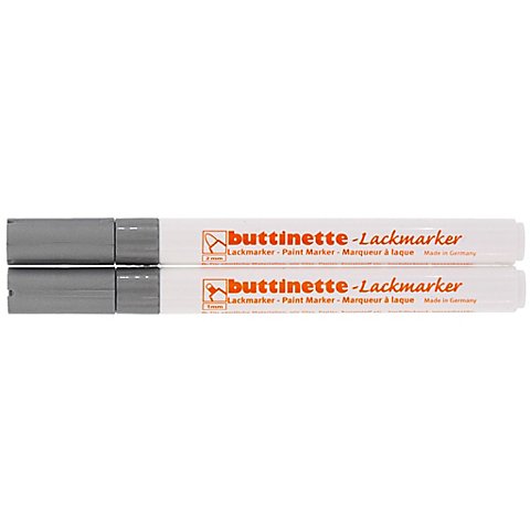 Image of buttinette Lackmarker, silber
