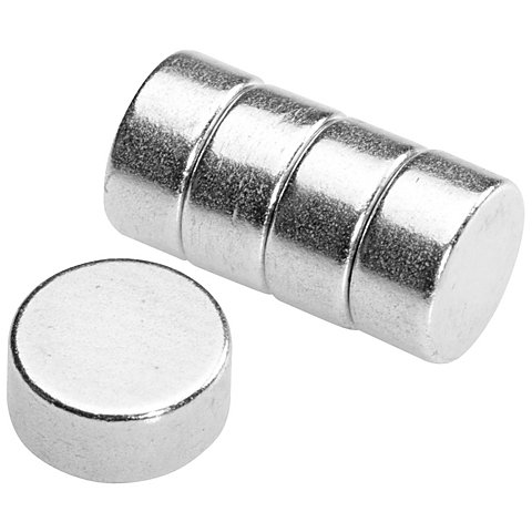 Image of Extra starke Magnete, 6 mm Ø, 10 Stück