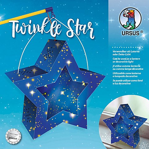 Image of Ursus Laternen-Komplettset Stern "Sternenglanz"