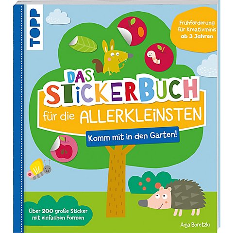 Image of Buch "Das Stickerbuch für die Allerkleinsten - Komm mit in den Garten"
