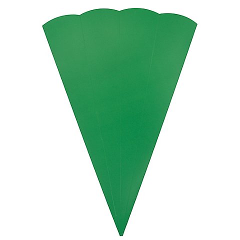 Image of Papp-Schultüte, grün, 68 cm