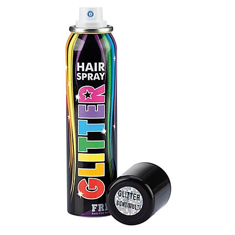 Image of Farbloses Haarspray "Glitter", bunt