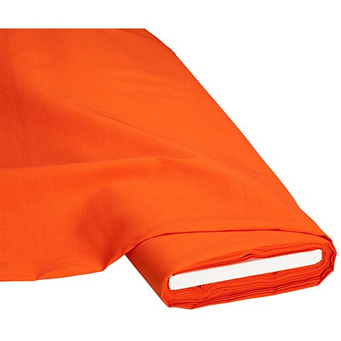 Image of Baumwollstoff "Lisa", orange