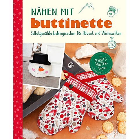 Image of Buch "Nähen mit buttinette - Selbstgenähte Lieblingssachen für Advent und Weihnachten"