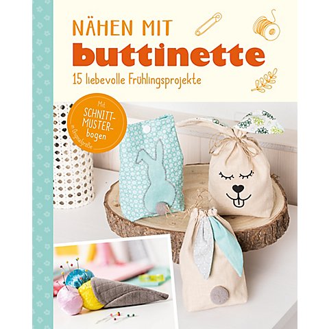 Image of Buch "Nähen mit buttinette &ndash; 15 liebevolle Frühlingsprojekte"