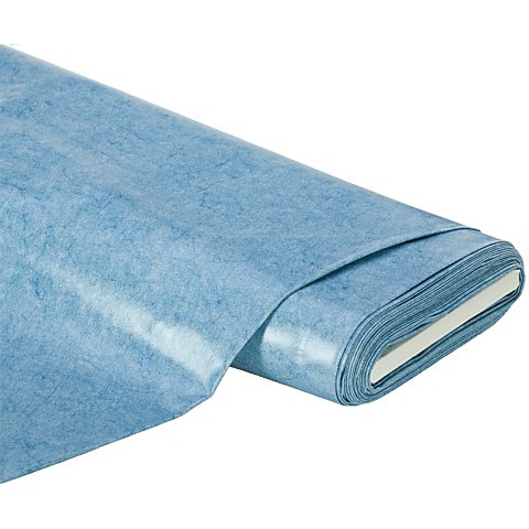 Image of Abwaschbare Tischwäsche - Wachstuch Melange, blau