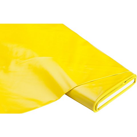 Image of Abwaschbare Tischwäsche - Wachstuch Uni, gelb