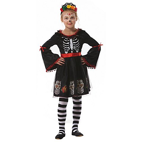 Image of Day-of-the-Dead-Kostüm für Kinder