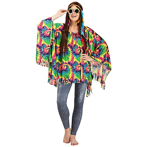 Image of Poncho "Hippie-Time" unisex