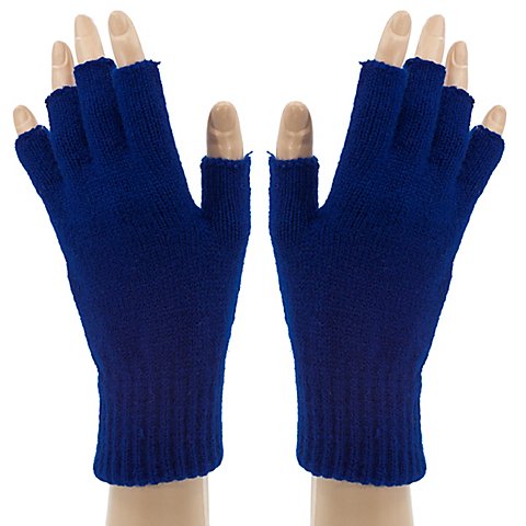 Image of Strickhandschuhe "Blue Hands"