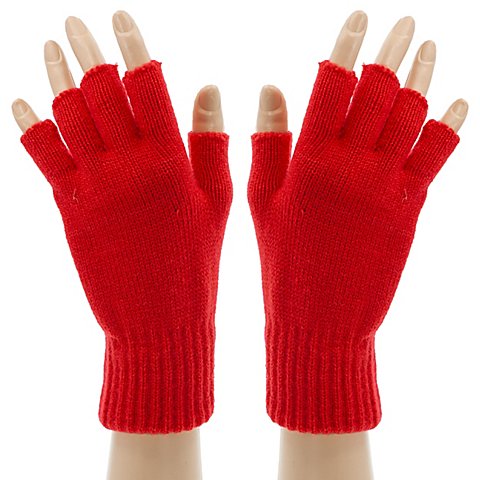 Image of Strickhandschuhe "Red Hands"
