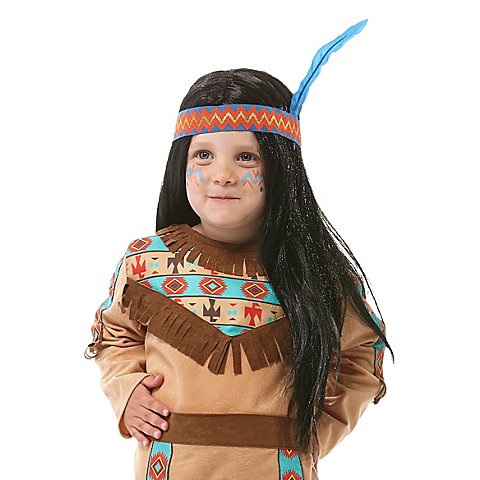Image of Indianer-Perücke "Howgh" für Kinder