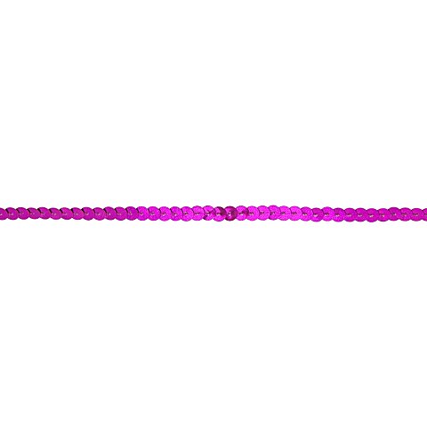 Image of Paillettenband, pink, Breite: 6 mm, Länge: 3 m