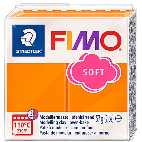 Image of Fimo-Soft, mandarine, 57 g